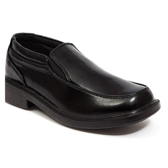 Deer Stags Kids Brian Dress Loafer Comfortable Slip-On Black, Size 5.5 MSRP $75 - Picture 1 of 8